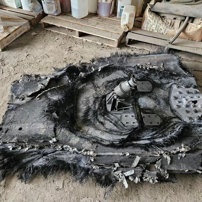 'It came from the sky:' Saskatchewan farmer finds hunk of space junk in field